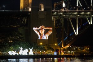 Vivid Sydney 2014. Image courtesy of Destination NSW.