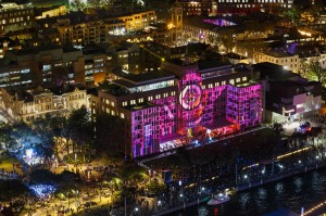 Vivid Sydney 2014. Image courtesy of Destination NSW.